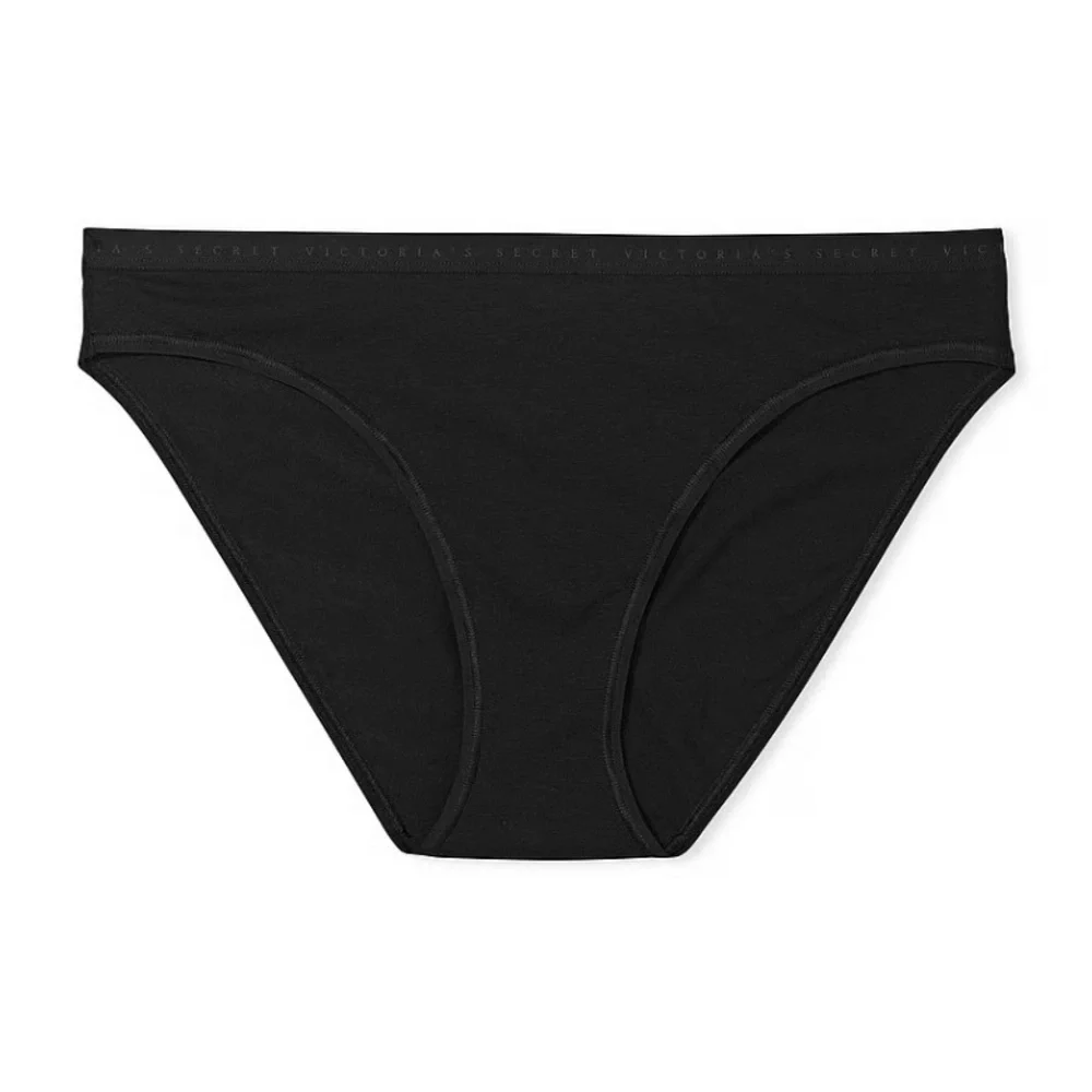 Victorias Secret NWT XL cotton bikini underwear red or black choice 1pr - Picture 4 of 5